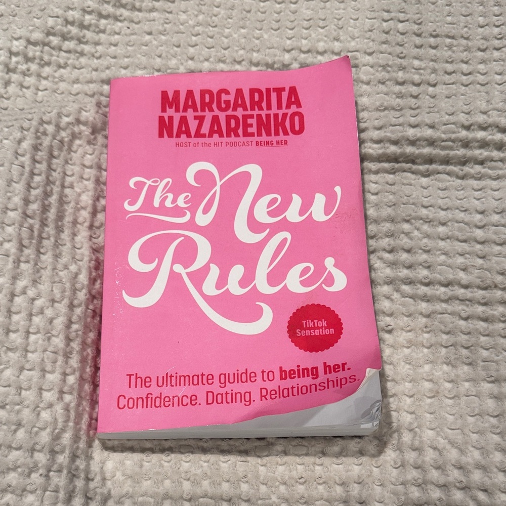 The New Rules Book in Pink